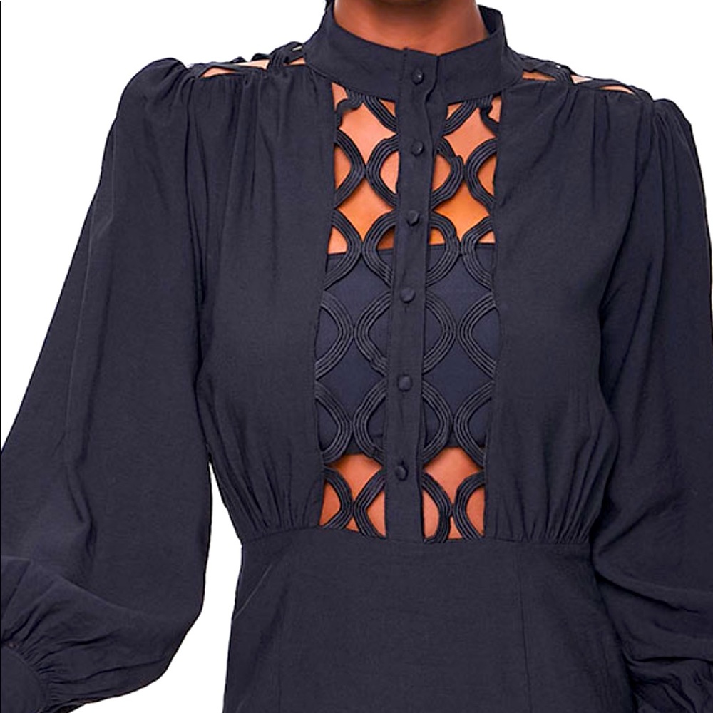 Forever 21 Cut out trim mini dress NWT size S